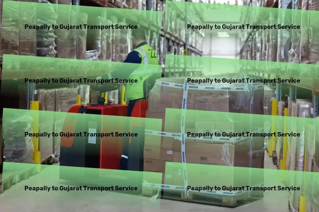 Peapally to Gujarat Transport Residential delivery solutions