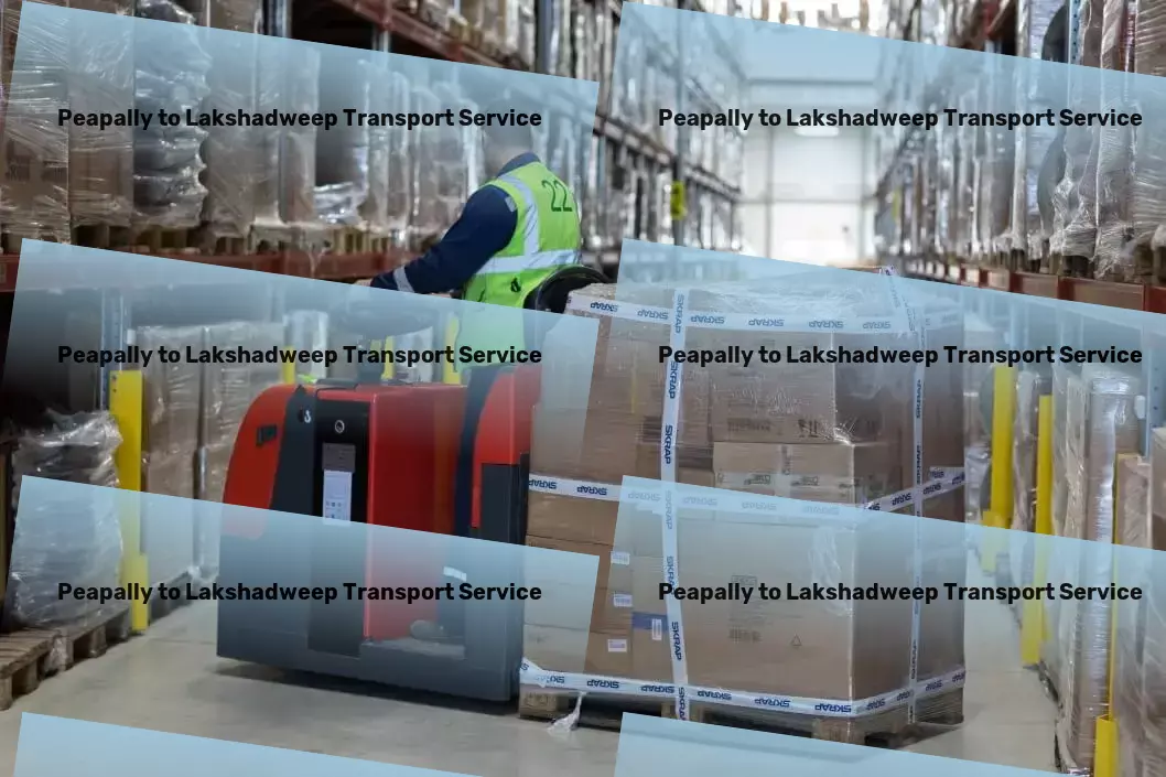 Peapally to Lakshadweep Transport Heavy cargo shipping