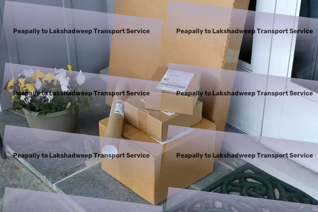 Peapally to Lakshadweep Transport Ensuring timely delivery and safety of your goods in India! - Full truckload shipping