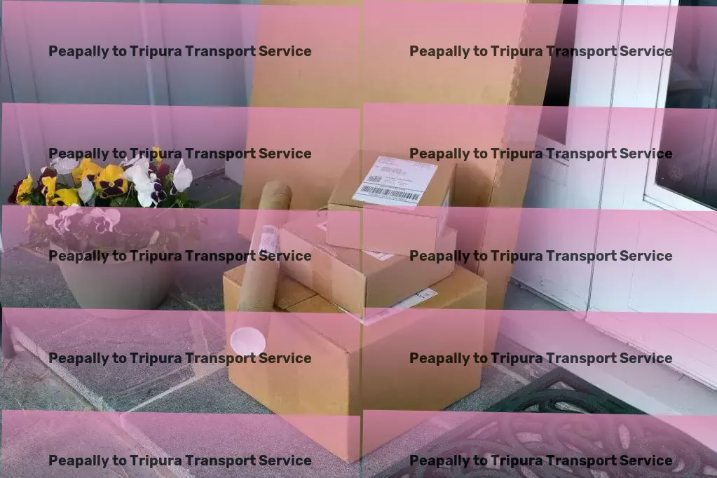 Peapally to Tripura Transport Long-distance freight forwarding