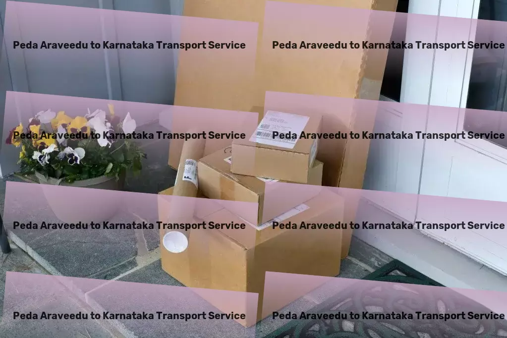 Peda Araveedu to Karnataka Transport Nationwide furniture transport