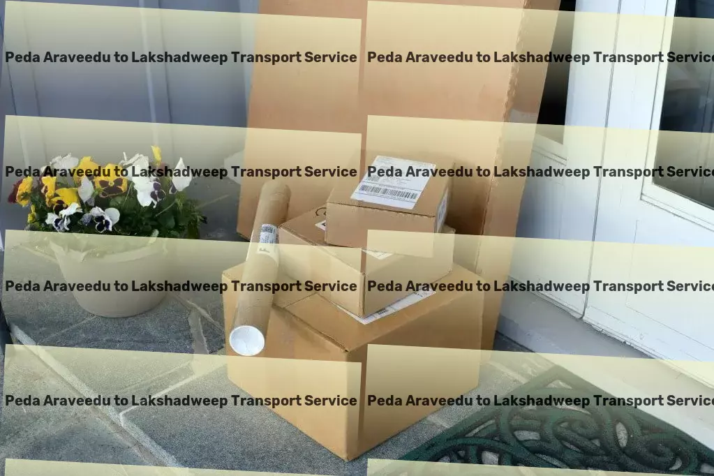 Peda Araveedu to Lakshadweep Transport Driven by excellence: Your trusted partner in Indian logistics! - City-to-city logistics services