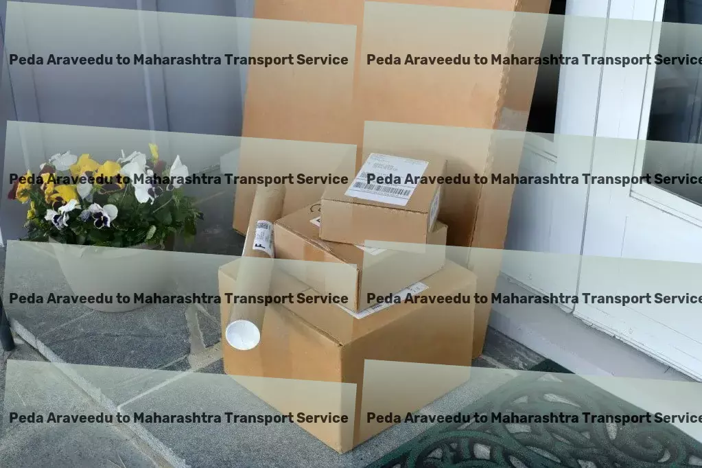 Peda Araveedu to Maharashtra Transport Industrial goods forwarding