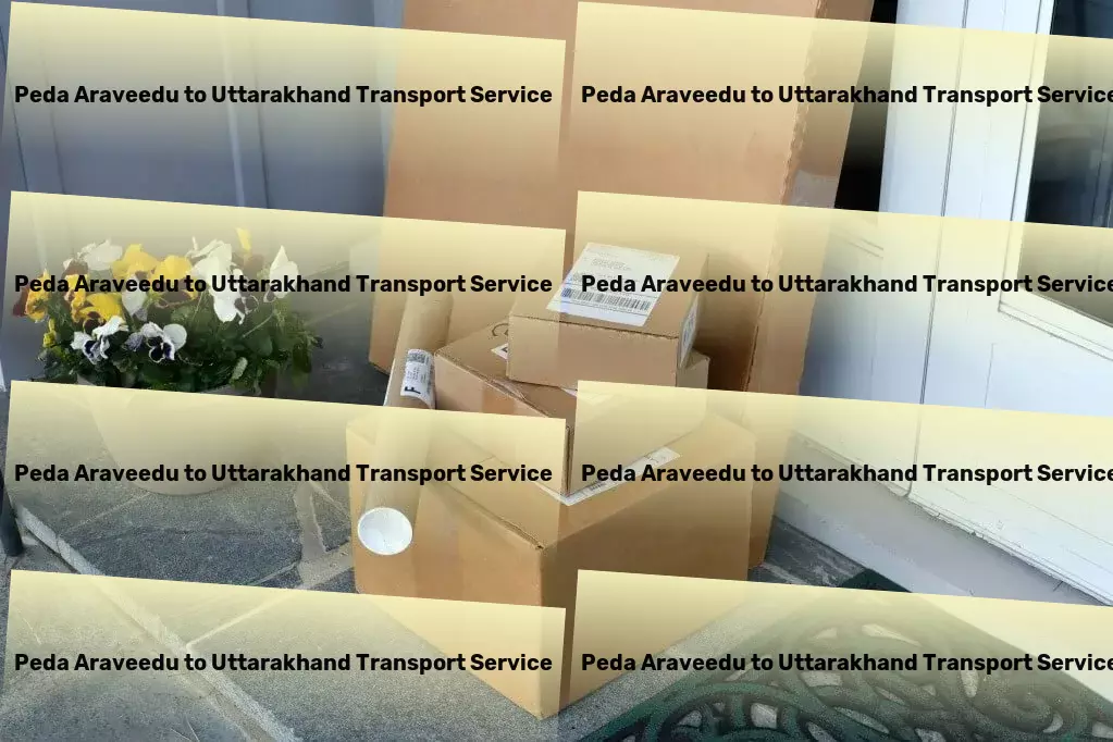 Peda Araveedu to Uttarakhand Transport Industrial goods transport