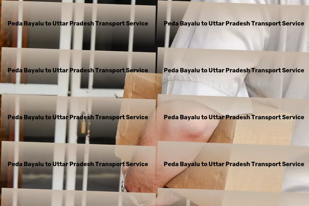 Peda Bayalu to Uttar Pradesh Transport Light load freight solutions