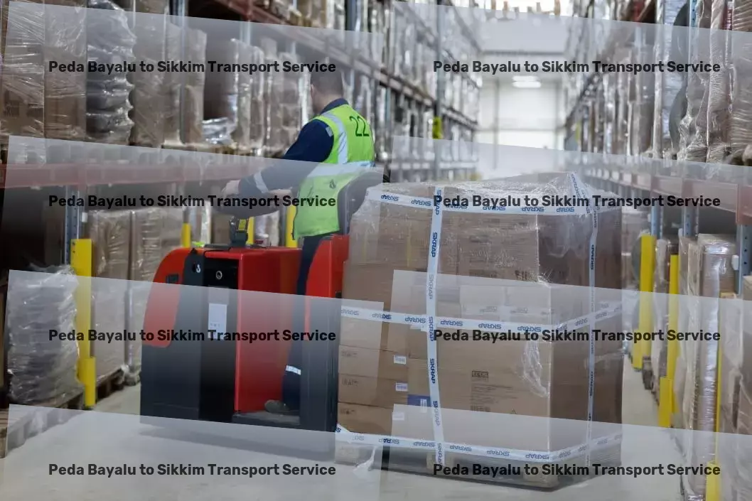 Peda Bayalu to Sikkim Transport Specialized shipping services