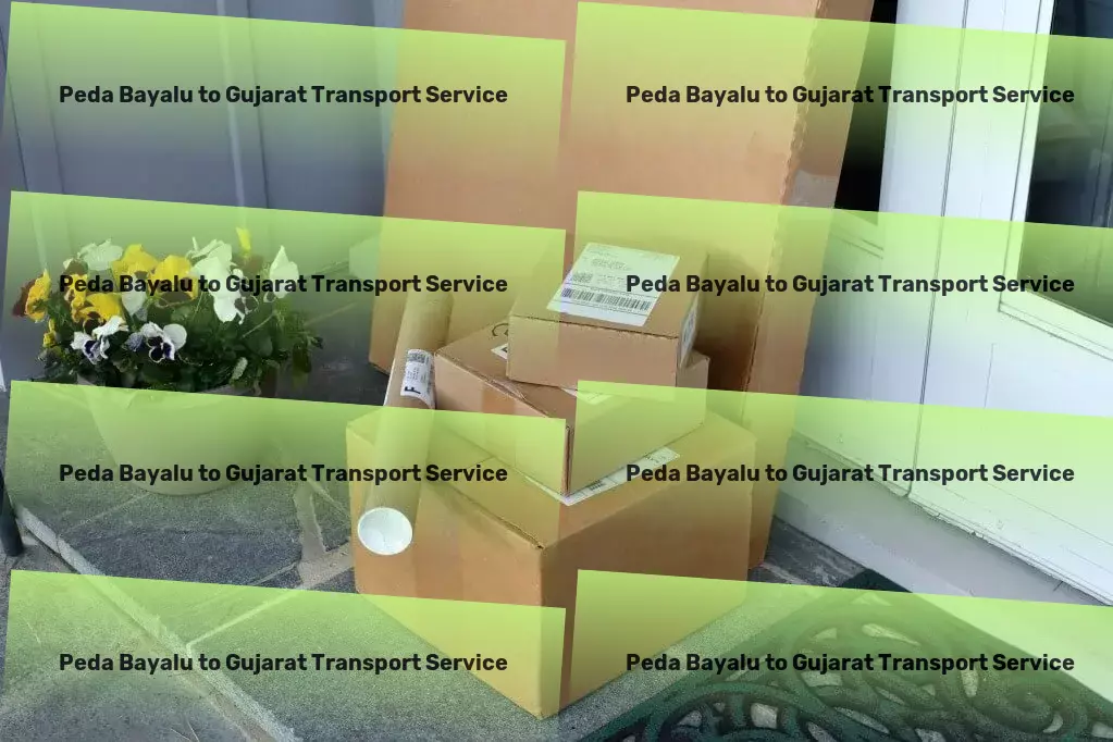 Peda Bayalu to Gujarat Transport Inter-city freight forwarding