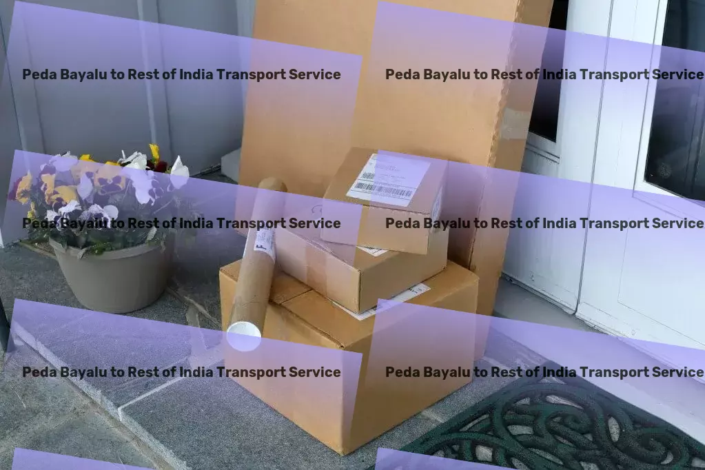 Peda Bayalu to Rest Of India Transport Your logistical dreams realized in India's transport landscape! - Diverse cargo services