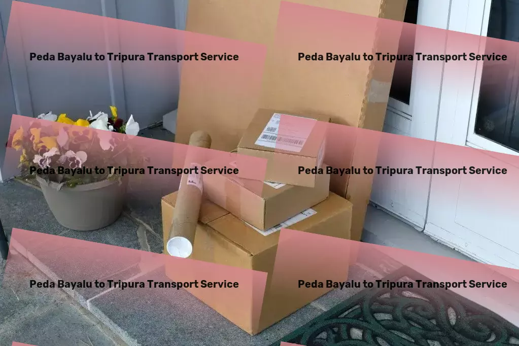 Peda Bayalu to Tripura Transport Efficient goods solutions