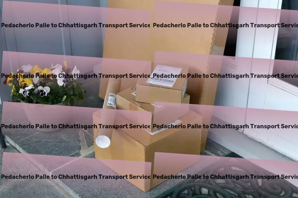 Pedacherlo Palle to Chhattisgarh Transport Specialized goods logistics