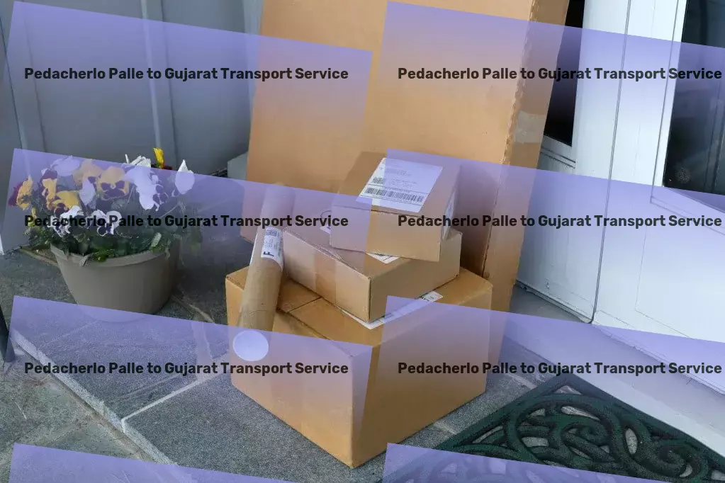 Pedacherlo Palle to Gujarat Transport Door-to-door cargo services