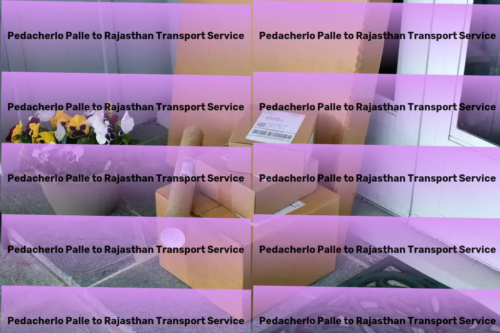 Pedacherlo Palle to Rajasthan Transport Quick parcel delivery solutions