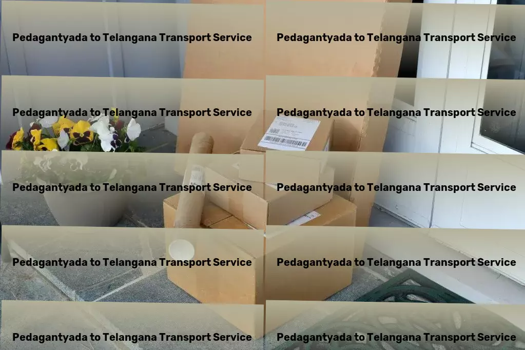 Pedagantyada to Telangana Transport Cargo movers