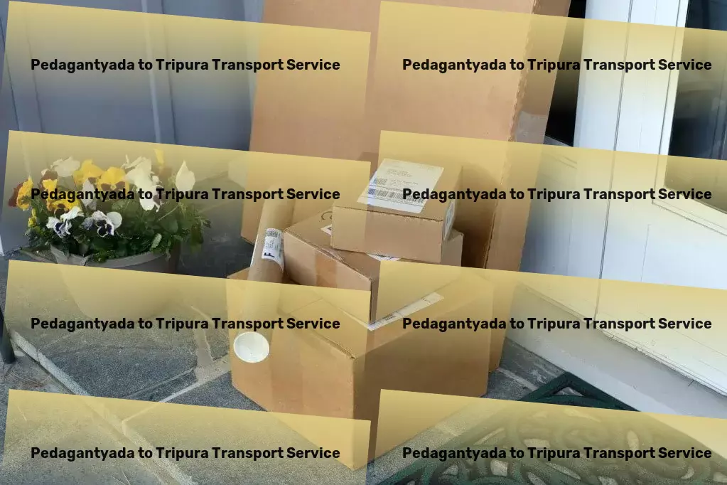 Pedagantyada to Tripura Transport Comprehensive package logistics