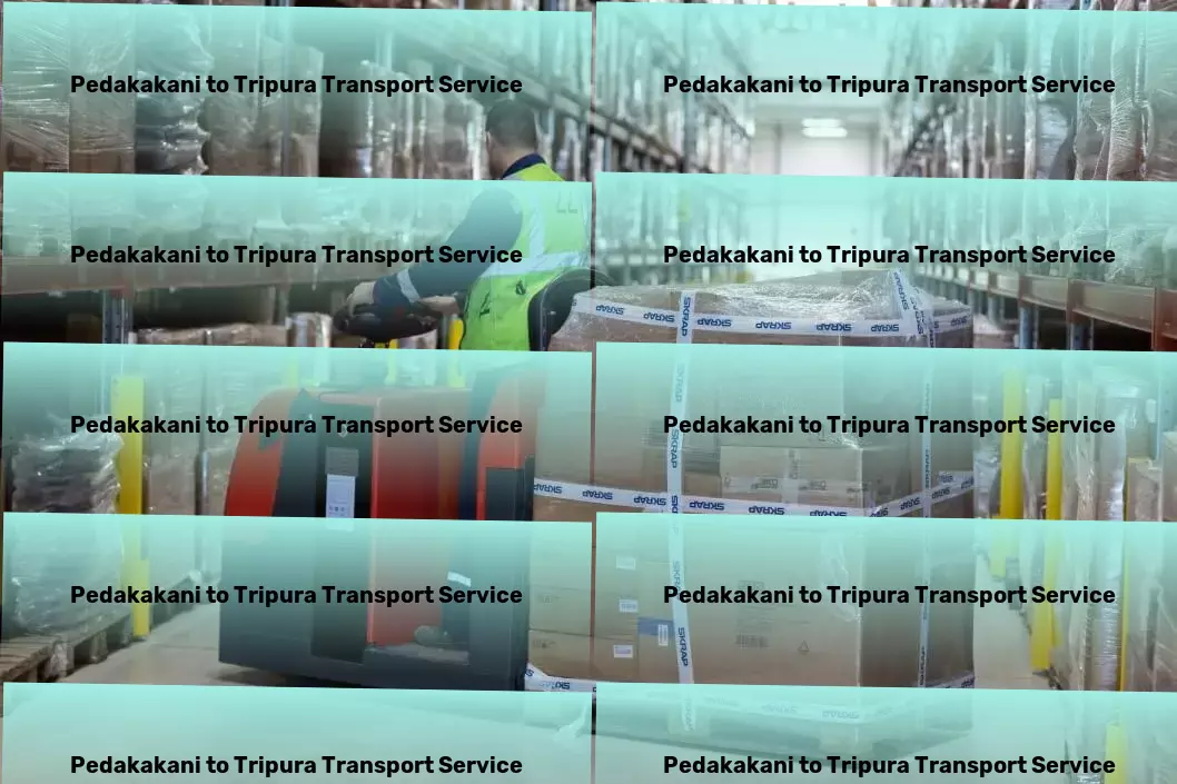 Pedakakani to Tripura Transport Navigate India's transportation landscape with ease and reliability! - Advanced goods shipment solutions