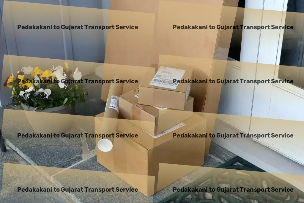 Pedakakani to Gujarat Transport Local courier services