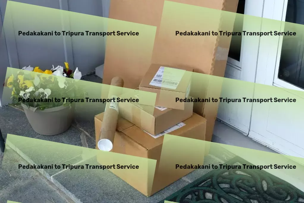 Pedakakani to Tripura Transport Quick cargo transport