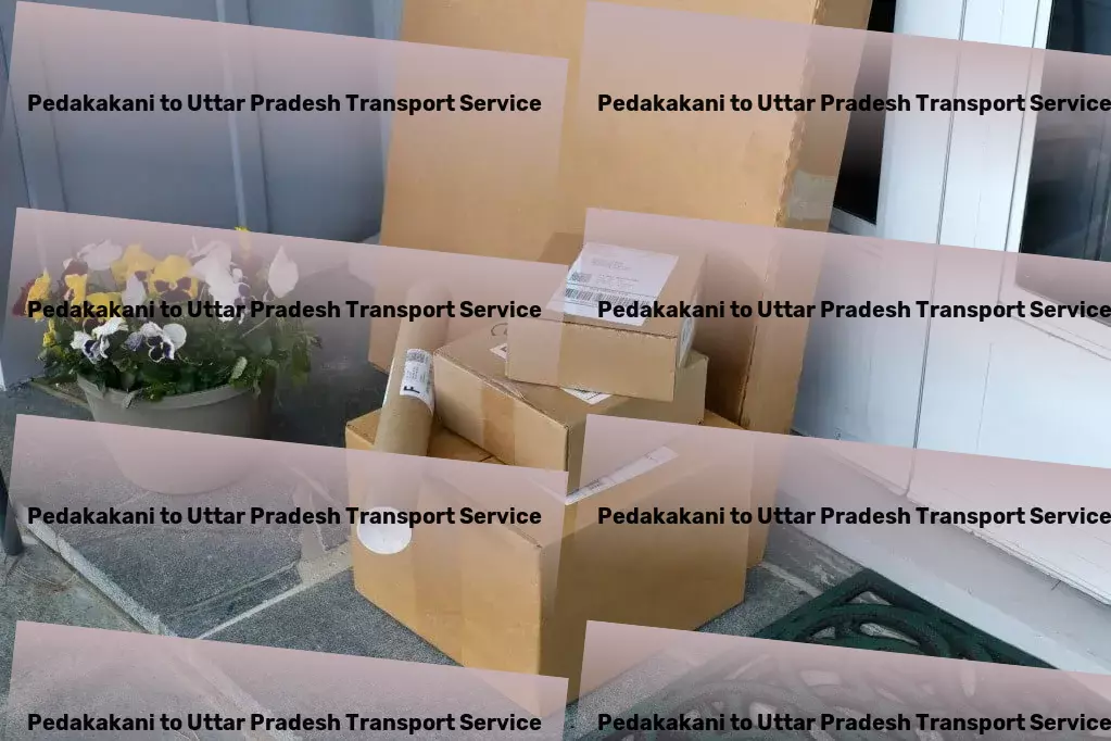 Pedakakani to Uttar Pradesh Transport Specialized goods operations