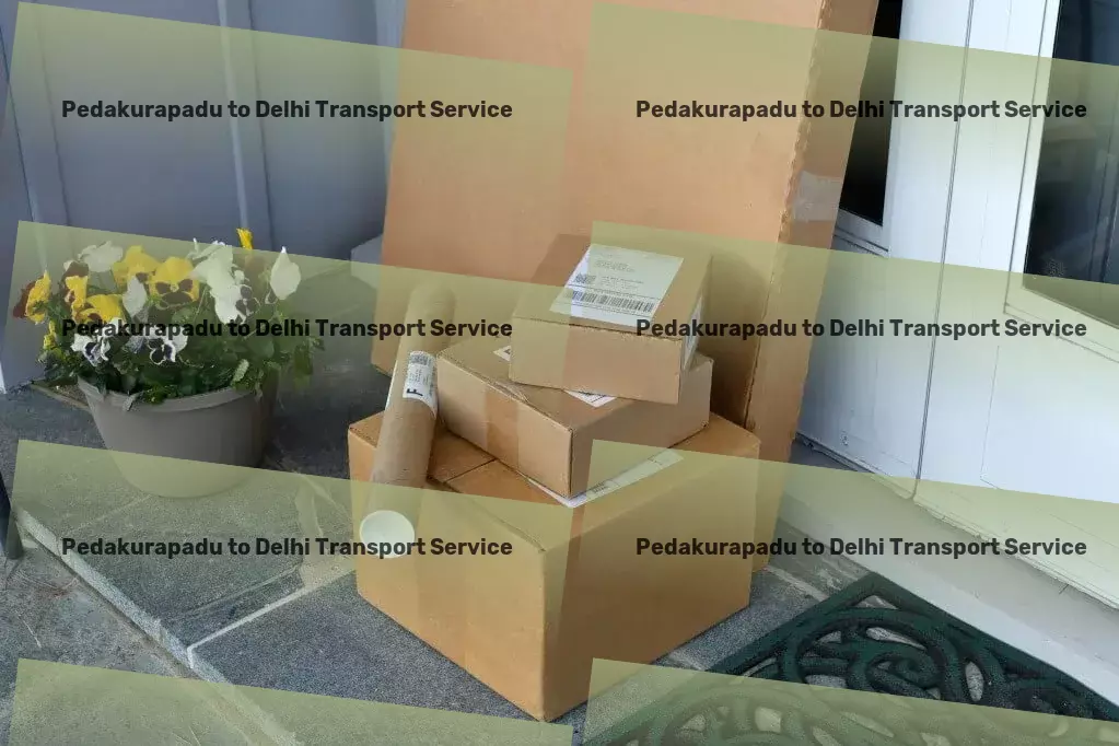 Pedakurapadu to Delhi Transport Travel innovations designed for the discerning commuter. - Integrated cargo services