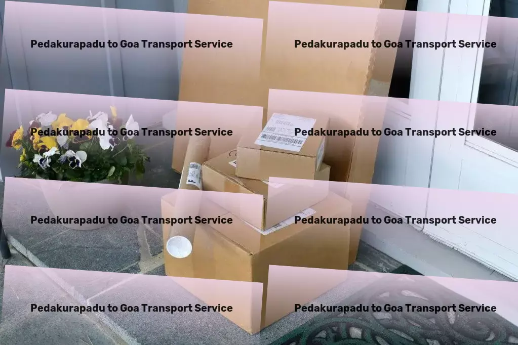 Pedakurapadu to Goa Transport Local cargo forwarding