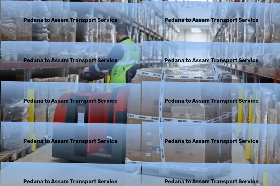 Pedana to Assam Transport Express freight forwarding