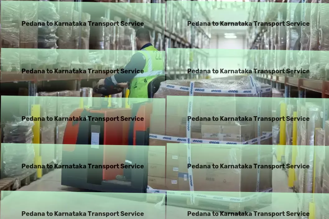 Pedana to Karnataka Transport Secure parcel transport