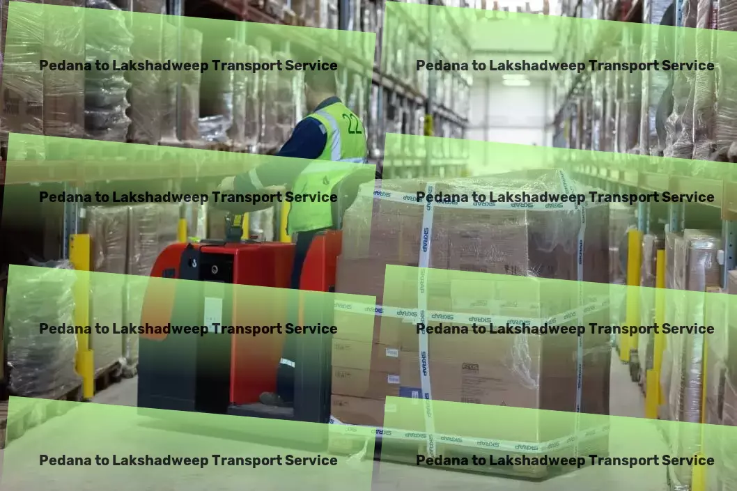 Pedana to Lakshadweep Transport Nationwide goods services