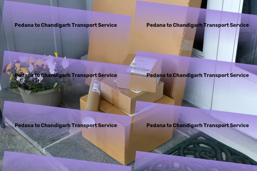 Pedana to Chandigarh Transport Dedicated package logistics