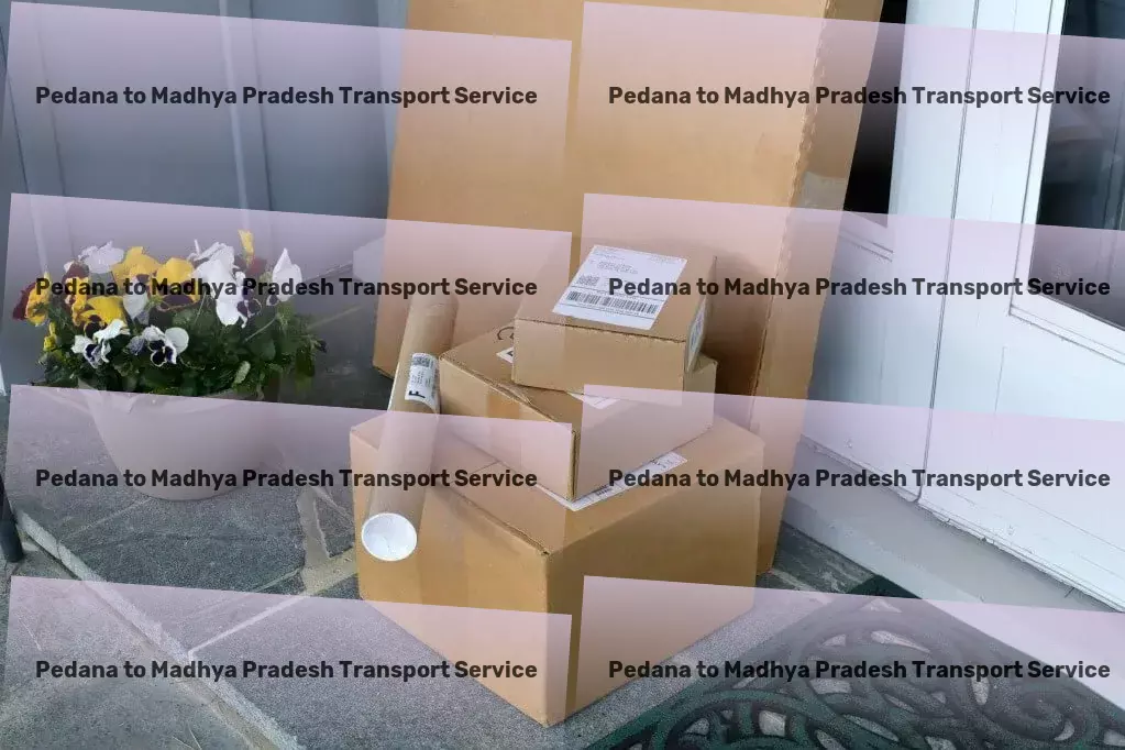 Pedana to Madhya Pradesh Transport Quick cargo logistics