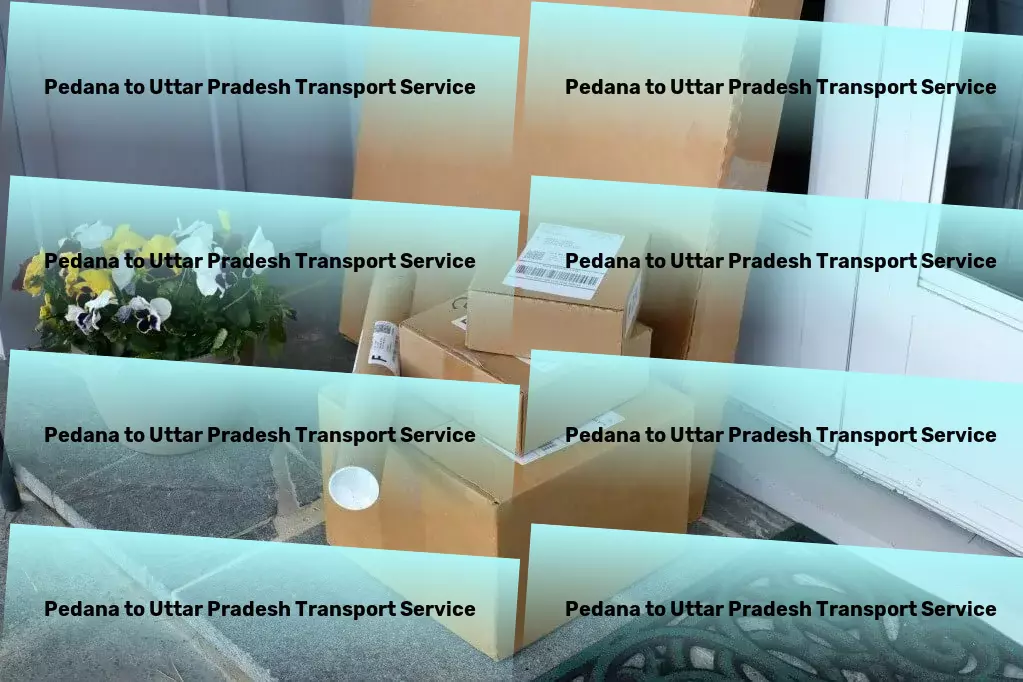 Pedana to Uttar Pradesh Transport Heavy load shipping solutions