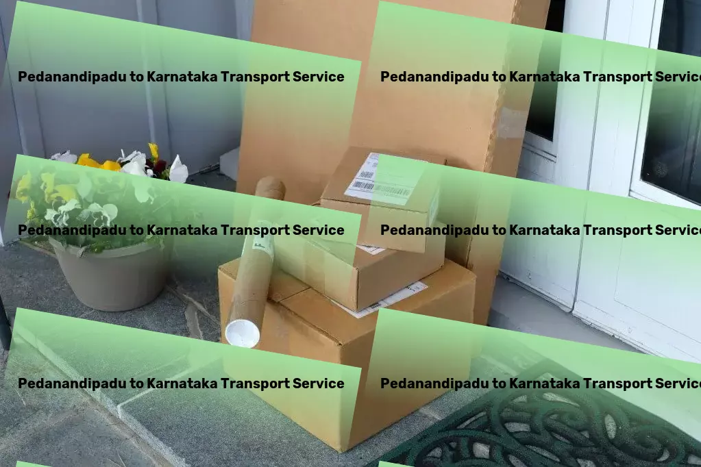 Pedanandipadu to Karnataka Transport Express shipping solutions