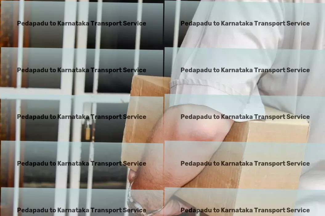 Pedapadu to Karnataka Transport Furniture transport solutions