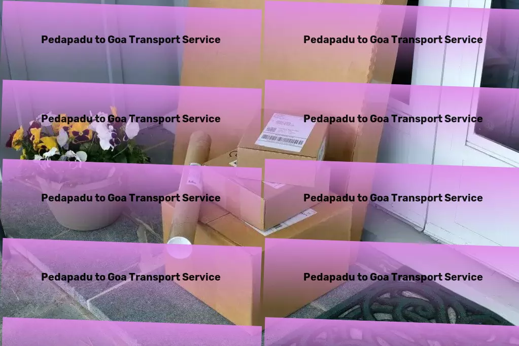 Pedapadu to Goa Transport Multi-state shipping services