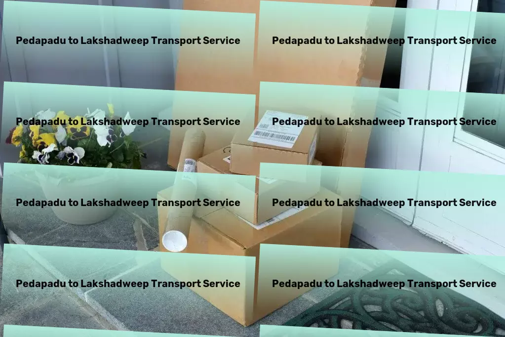 Pedapadu to Lakshadweep Transport Multi-regional goods services