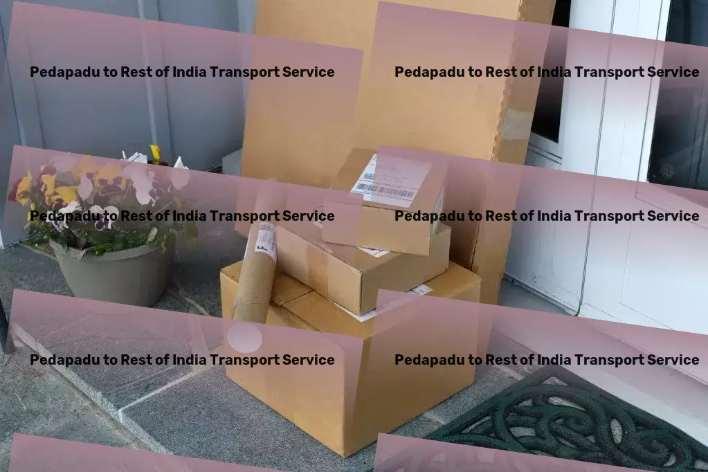 Pedapadu to Rest Of India Transport Achieving unparalleled efficiency in India's logistics realm! - Citywide package shipping