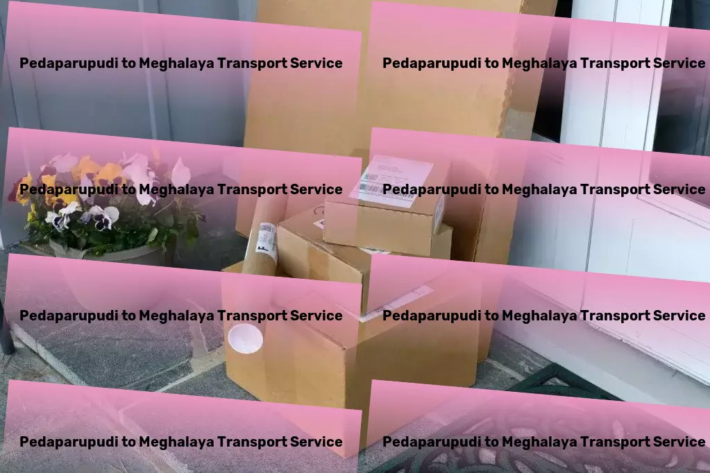 Pedaparupudi to Meghalaya Transport National cargo logistics