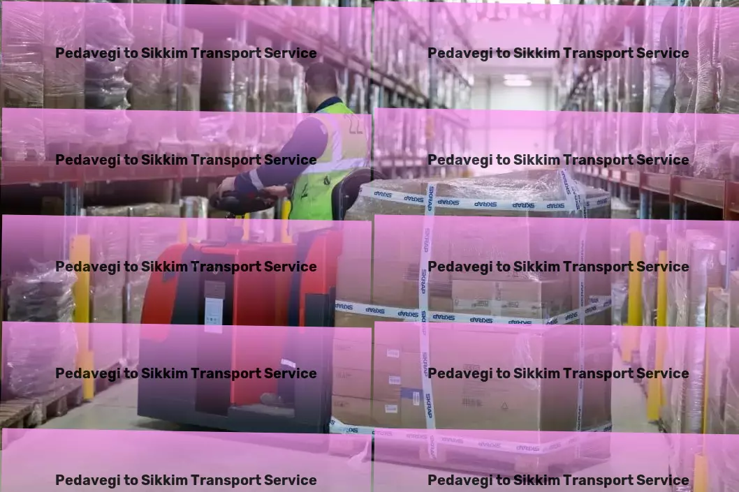 Pedavegi to Sikkim Transport Navigate the future of commuting with confidence and ease! - Customized freight and shipment solutions