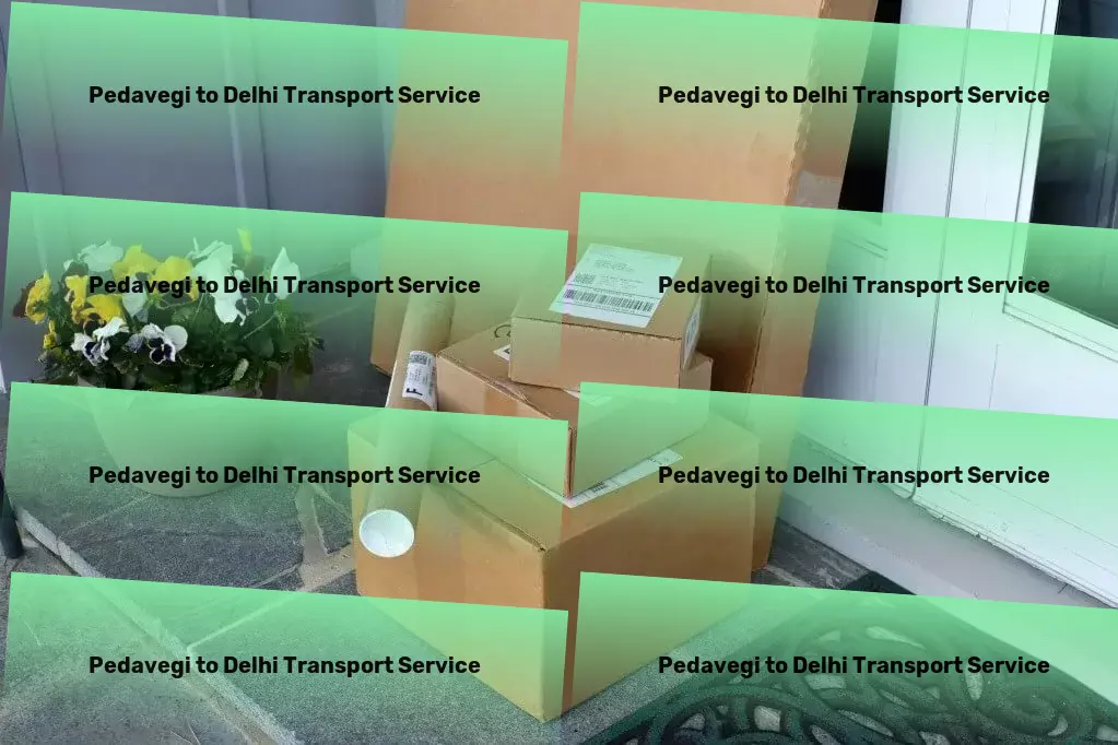 Pedavegi to Delhi Transport Local heavy load shipping