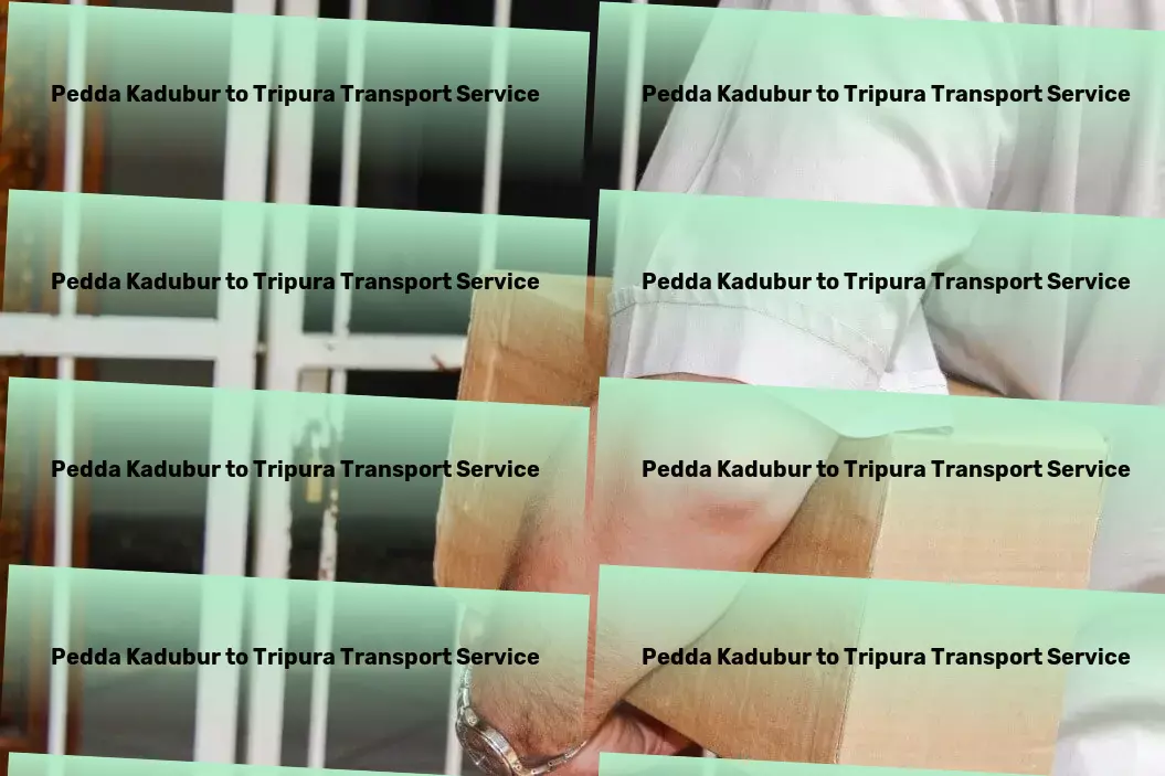 Pedda Kadubur to Tripura Transport Major cargo transport