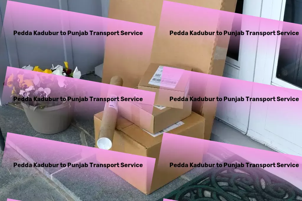 Pedda Kadubur to Punjab Transport Stay updated with the latest in tech innovation! - Local logistics and transport