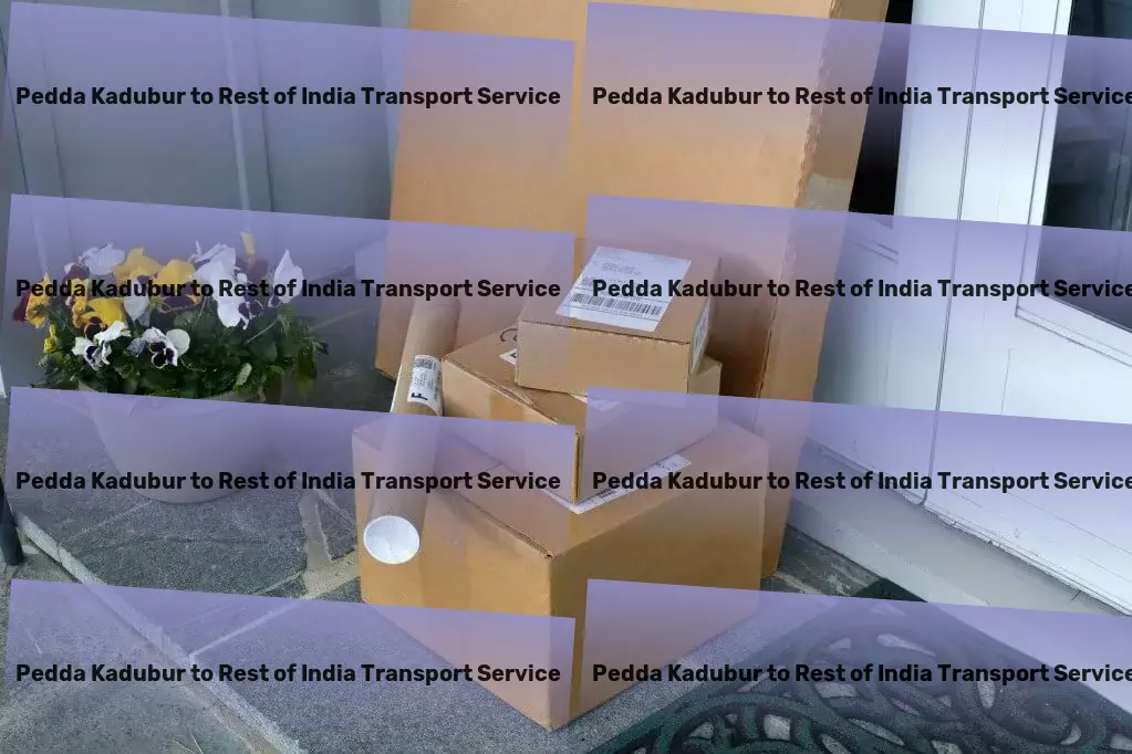 Pedda Kadubur to Rest Of India Transport Heavy load shipping services