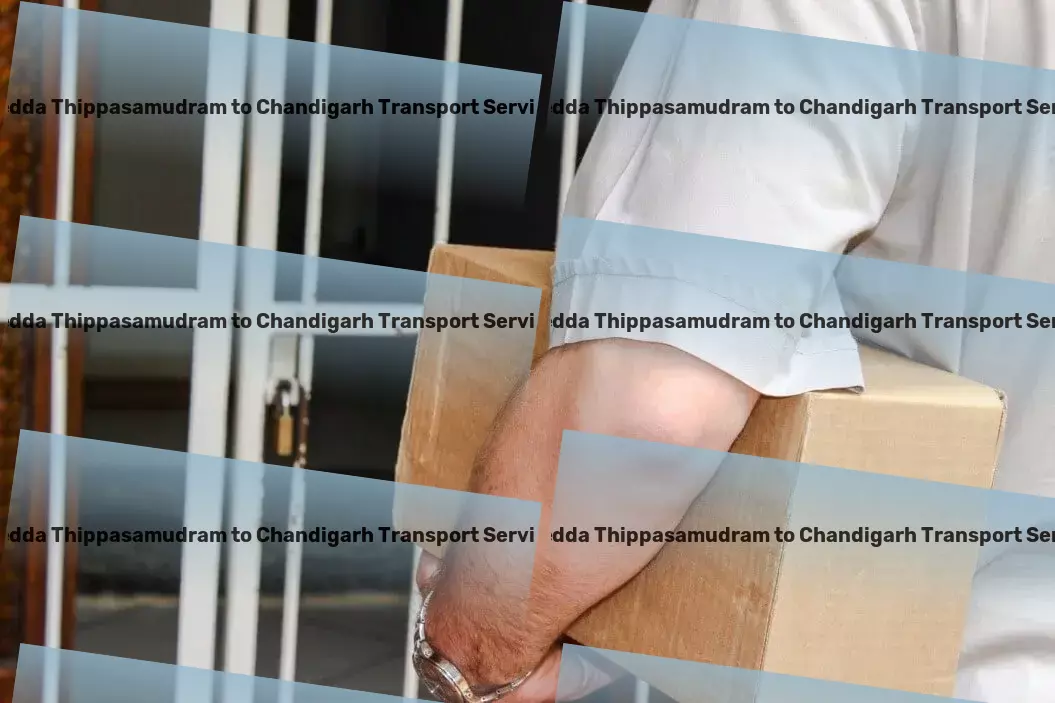 Pedda Thippasamudram to Chandigarh Transport Gear up for a smoother ride in the Indian transport industry! - Personalized shipping services