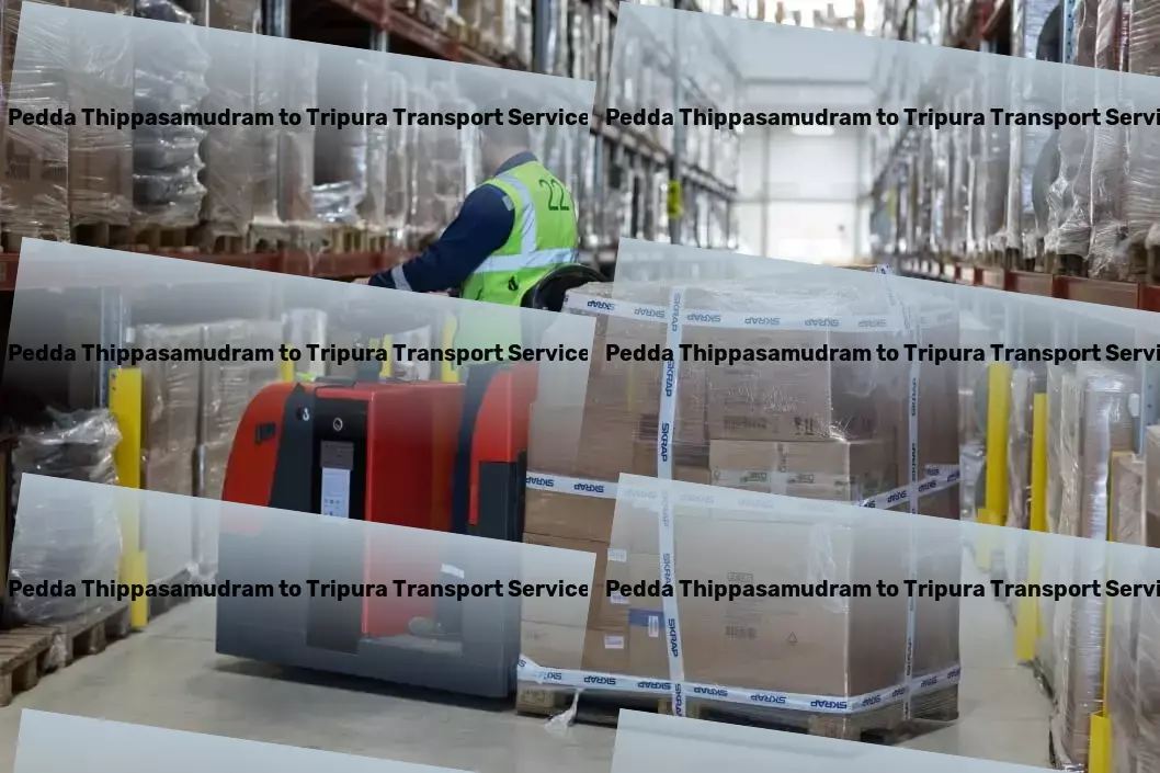 Pedda Thippasamudram to Tripura Transport National package forwarding