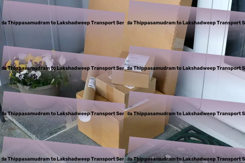 Pedda Thippasamudram to Lakshadweep Transport Full-scale freight delivery