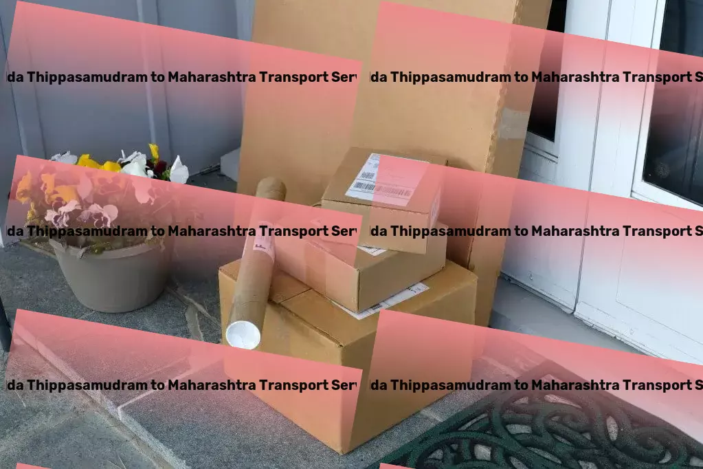 Pedda Thippasamudram to Maharashtra Transport High volume transport services