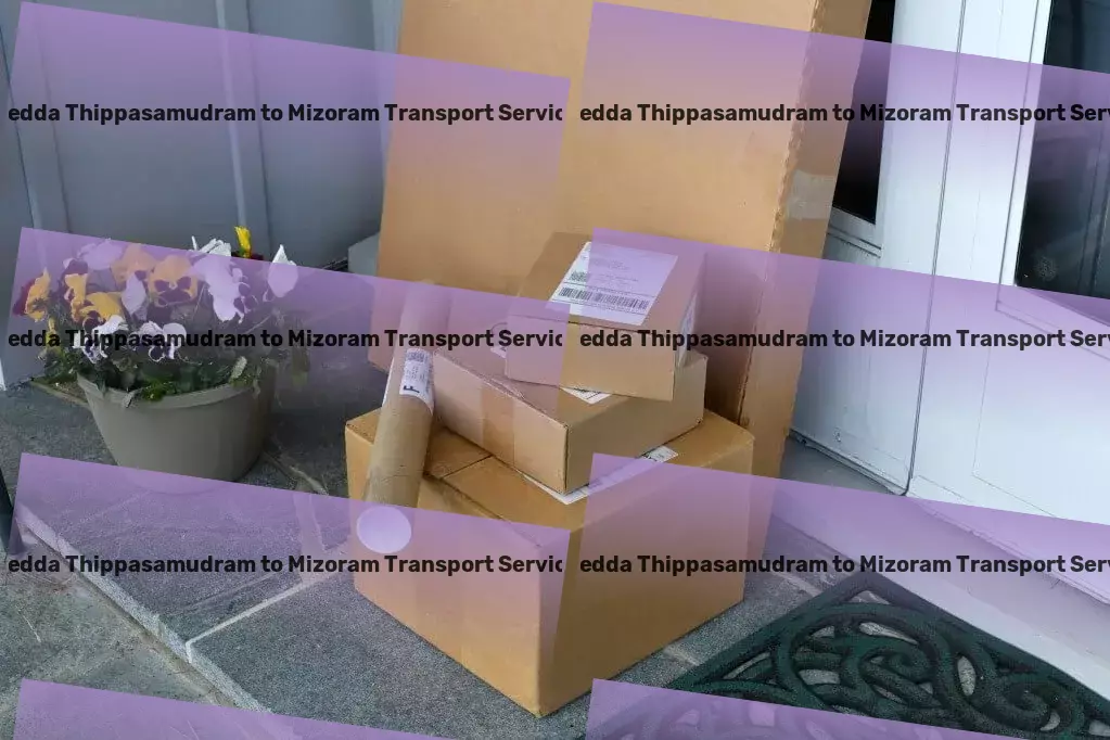 Pedda Thippasamudram to Mizoram Transport High-speed freight services