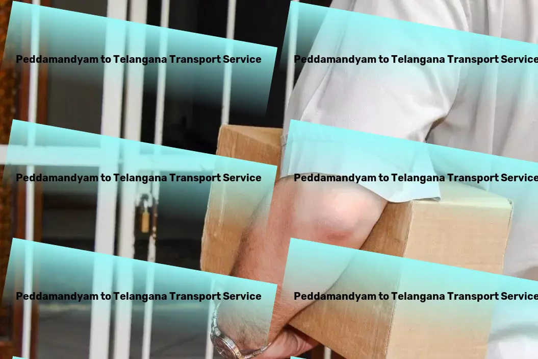 Peddamandyam to Telangana Transport Delivery service provider