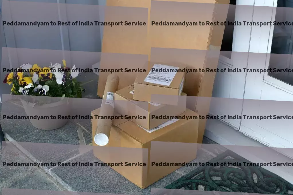 Peddamandyam to Rest Of India Transport Integrated goods shipment services