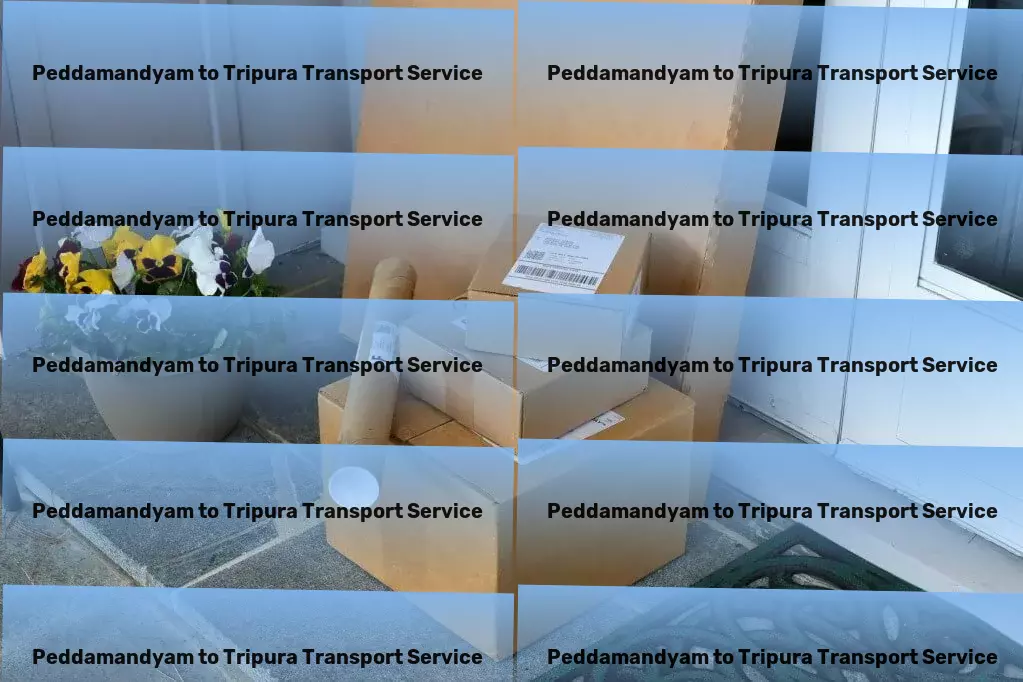 Peddamandyam to Tripura Transport Expertly navigating the complexities of the Indian transport sector! - Regional packers and movers