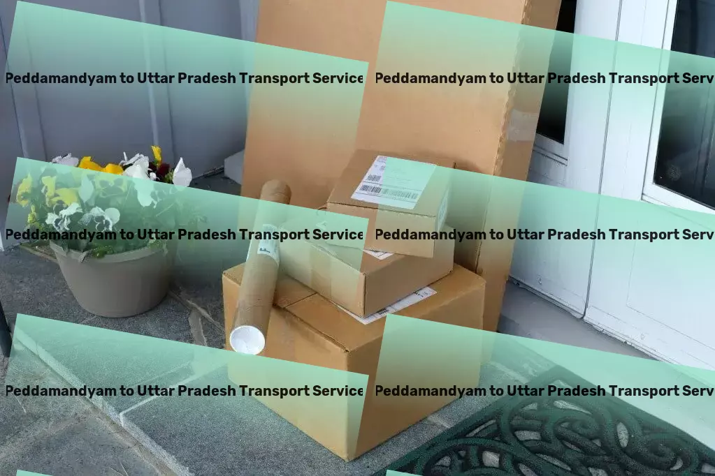 Peddamandyam to Uttar Pradesh Transport Express bike transport